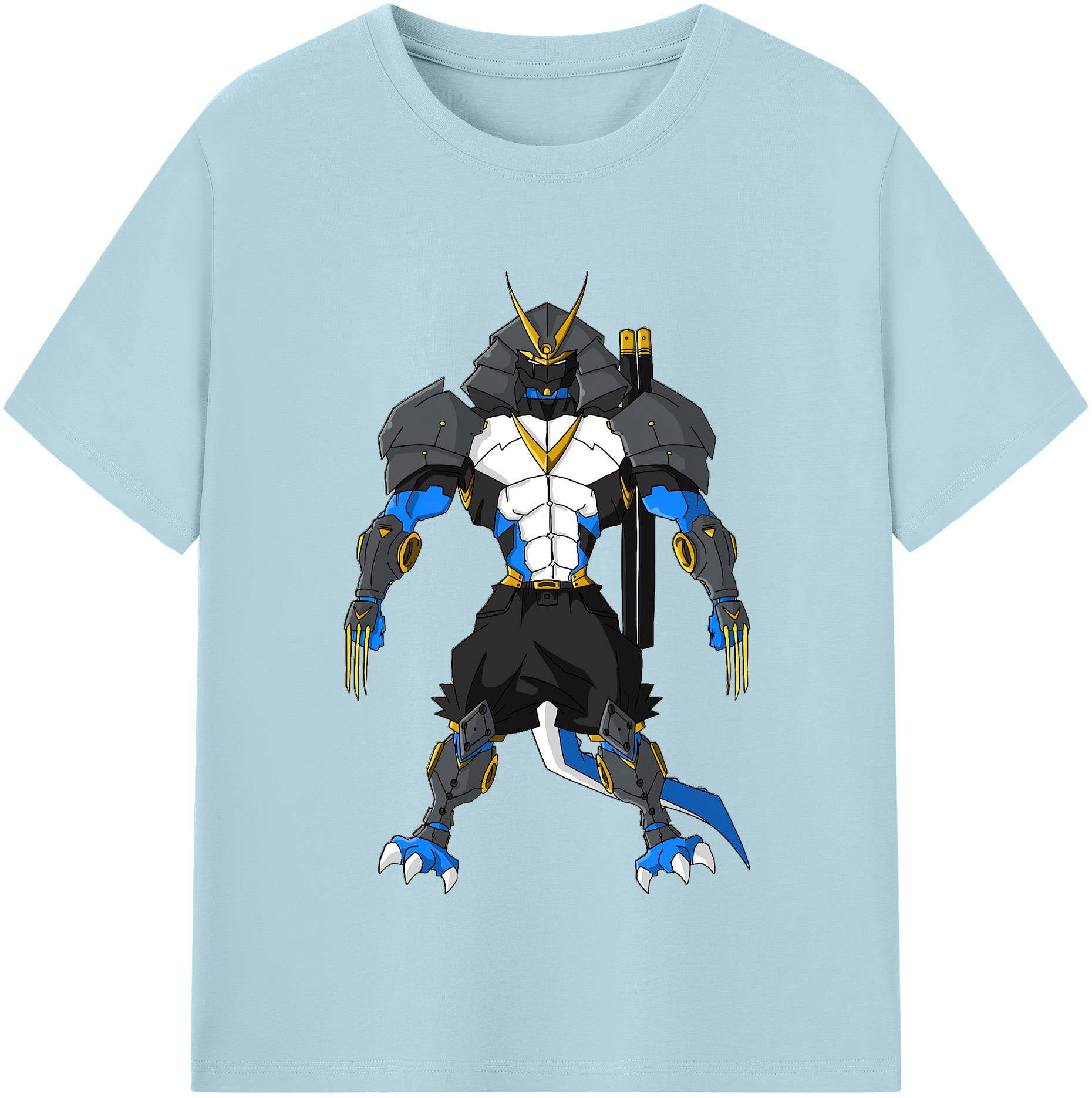 （画像用） Digimon デジタルモンスター/デジモン 綿100％半袖Tシャツ（フロントプリント）